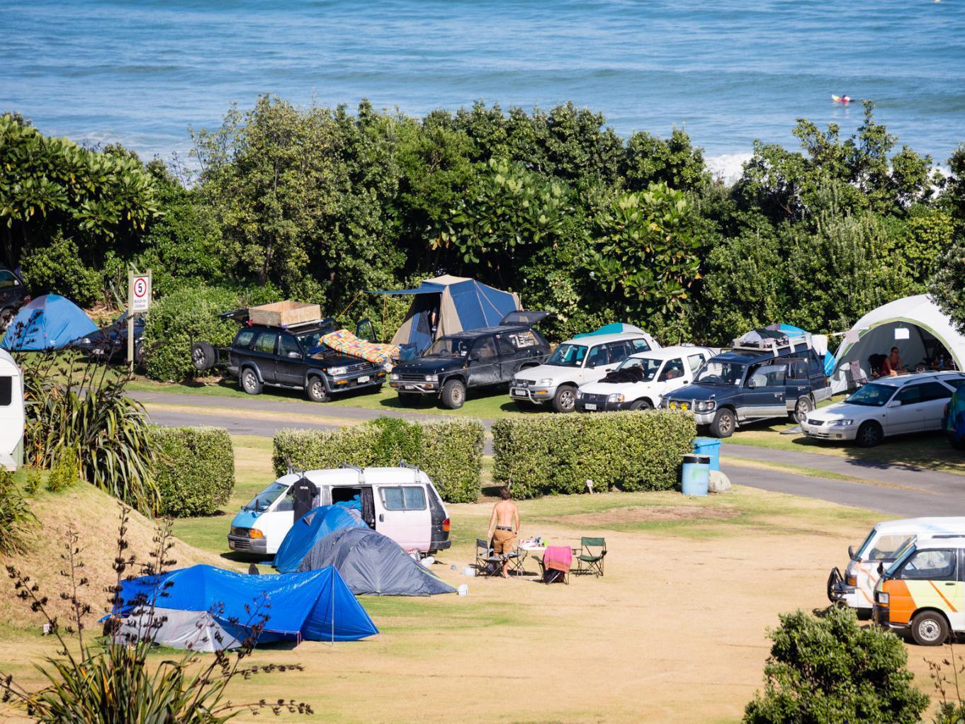 Fitzroy Beach Holiday Park New Plymouth Luaran gambar